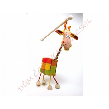 Giraffe puppet