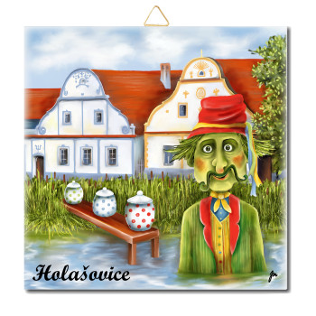 Holašovice pond - name - OV 2 15 x 15 cm