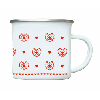 Cup of red hearts I
