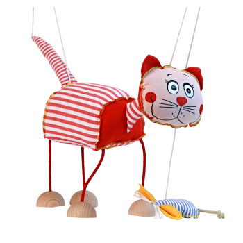 Cat puppet